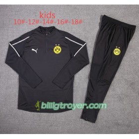 Borussia Dortmund Barn Trenings Collegegenser Set Svart 2018/19